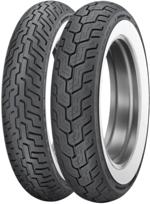 Llanta Dunlop D402 MT90-16 74H Cara Blanca SC Trasera